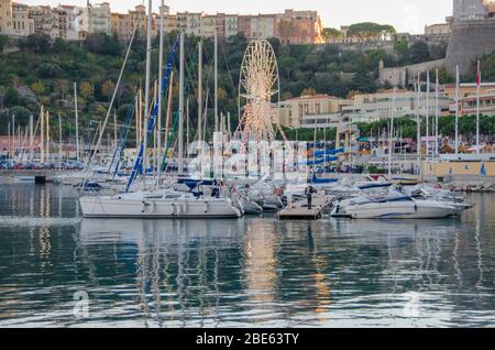 Port de Monte Carlo, Monaco Banque D'Images