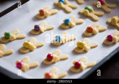 Biscuits de Pâques Banque D'Images