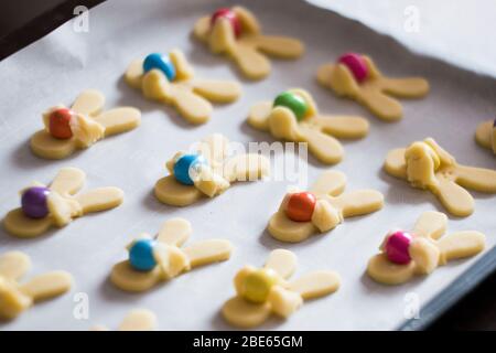 Biscuits de Pâques Banque D'Images