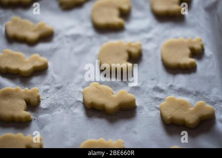 Biscuits de Pâques Banque D'Images