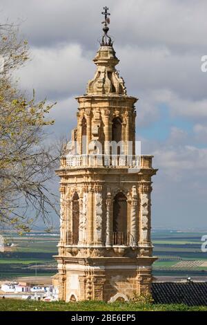 Tour de la Merced à Osuna, Séville. Espagne Banque D'Images