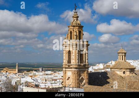 Tour de la Merced à Osuna, Séville. Espagne Banque D'Images