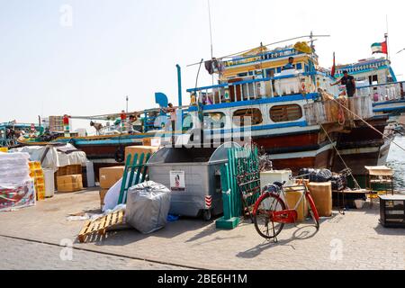 Port de Deira, port de Dubaï Banque D'Images