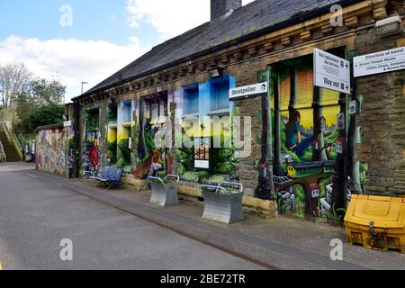 Gare de Bristol Montpellier, Royaume-Uni Banque D'Images