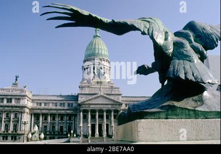 Congreso, Buenos Aires, Argentine Banque D'Images