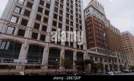 Les vieux bâtiments béuatifs du centre-ville de Tulsa - TULSA-OKLAHOMA, 21 OCTOBRE 2017 Banque D'Images