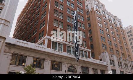 Les vieux bâtiments béuatifs du centre-ville de Tulsa - TULSA-OKLAHOMA, 21 OCTOBRE 2017 Banque D'Images