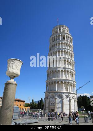 Schiefe der Turm von Pise, Toscane, Italie Banque D'Images