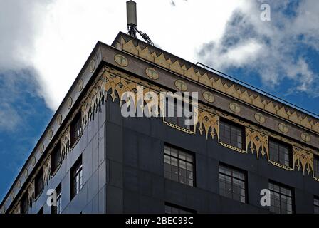 Ancien bâtiment National Radiator Ideal Palladium House, 104 Argyll Street, Soho, Londres W1F par Gordon Jeeves Banque D'Images