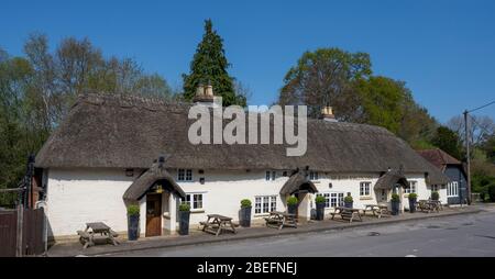 Maison publique Sir John barleycorn, Old Romsey Road, Cadnam, Hampshire, Angleterre, Royaume-Uni Banque D'Images