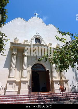 San Diego, 20 AOÛT 2009 - vue extérieure de l'Église Immaculée conception Banque D'Images