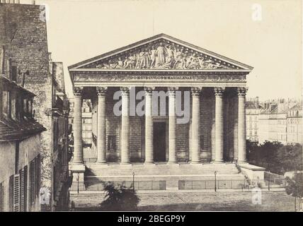 Henri le Secq, Louis désiré Blanquart-Evrard, Église de la Madeleine (Église de la Madeleine), 1851-1853. Banque D'Images