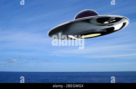 Concept De Soucoupe Volante D Ovni Photo Stock Alamy