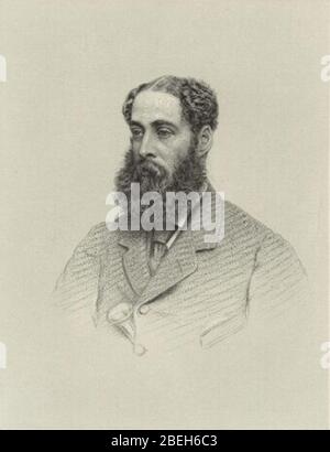 Henry Paget 4ème marquis d'Anglesey. Banque D'Images