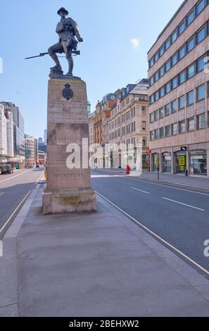 41ème MÉMOIRE DE LA DIVISION à Chancery Lane. Banque D'Images