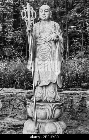 Temple du Bouddha canadien Wu Thai Shan Bethany Ontario Canada Banque D'Images