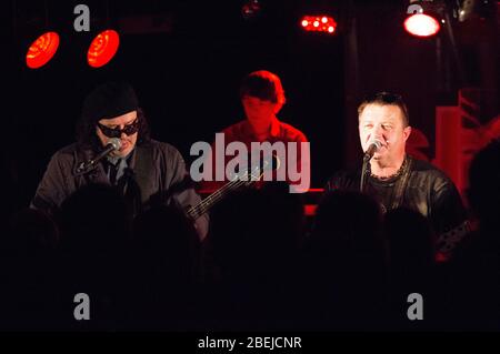 Pologne, Czestochowa - 14 septembre 2013 : club de musique Stacherczak, concert de la légende de la scène musicale Czestochowa : groupe de 'Shamboo' et muniek Banque D'Images