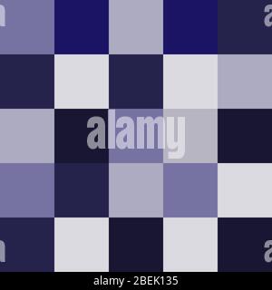 Répétition géométrique simple avec carrés colorés. Motif abstrait transparent avec formes. Illustration vectorielle. Illustration de Vecteur