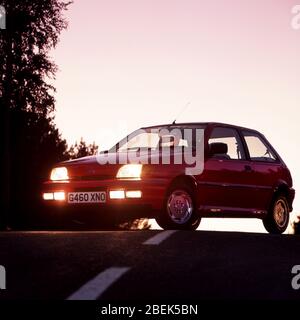 1990 Ford Fiesta XR2i Banque D'Images
