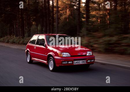 1990 Ford Fiesta XR2i Banque D'Images