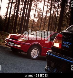1990 Ford Fiesta XR2i Banque D'Images
