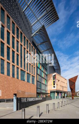 Royaume-Uni, Angleterre, Londres, extérieur de l'Institut Francis Crick - le Centre britannique de recherche médicale et d'innovation Banque D'Images