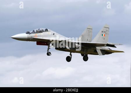 Bride SU-30 MKI Banque D'Images