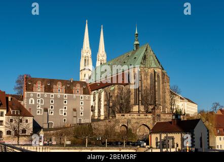 Peterskirche (Église Saint-Pierre et Paul), Görlitz, Allemagne Banque D'Images