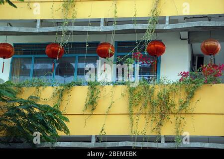 bâtiments de la ville da nang au vietnam Banque D'Images