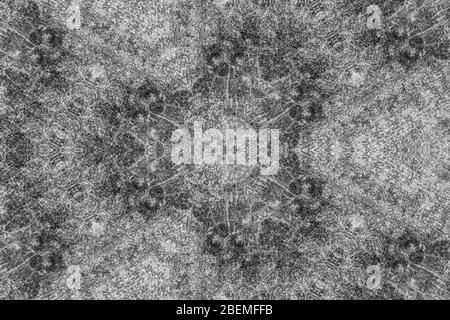 Texture ou arrière-plan noir et blanc abstrait grunge avec une touche mystérieuse. Banque D'Images