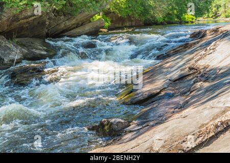 Parc provincial North Kawarthas Algonquin Highlands Ontario Canada en été Banque D'Images