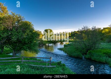 Parc provincial North Kawarthas Algonquin Highlands Ontario Canada en été Banque D'Images