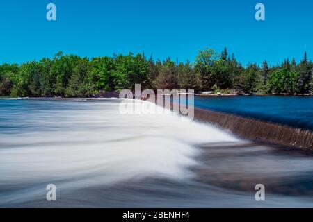 Parc provincial North Kawarthas Algonquin Highlands Ontario Canada en été Banque D'Images
