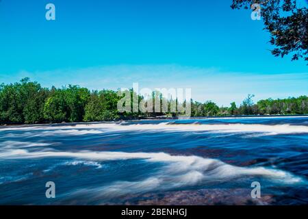 Parc provincial North Kawarthas Algonquin Highlands Ontario Canada en été Banque D'Images