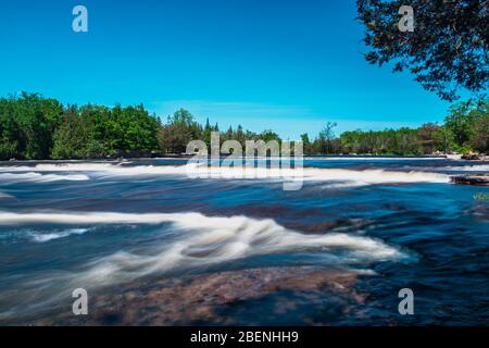 Parc provincial North Kawarthas Algonquin Highlands Ontario Canada en été Banque D'Images