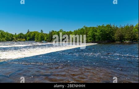 Parc provincial North Kawarthas Algonquin Highlands Ontario Canada en été Banque D'Images