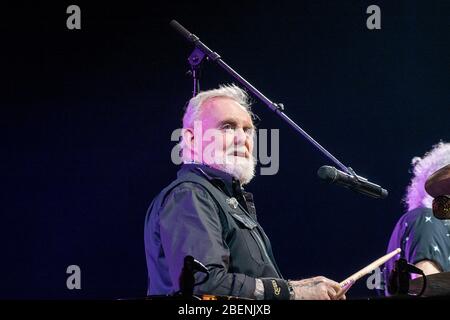 19 janvier 2020: LA REINE ET ADAM LAMBERT se sont présenté au concert de Corée du Sud pour le Rhapsody Tour ‎Gocheok Sky Dome. Le 19 janvier 2020 à Séoul Banque D'Images