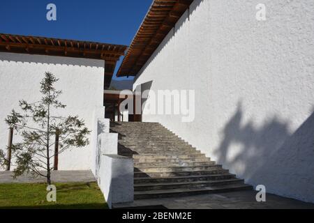 Amankora Thimphu Lodge, Bhoutan. Banque D'Images