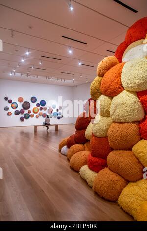 Dallas, Texas, États-Unis. Centre de sculpture de Nasher Banque D'Images