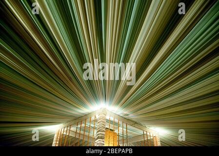 Le beau programme culturel décorations, décorations de mariage, accessoires, fête avec un modèle traditionnel indien. Banque D'Images