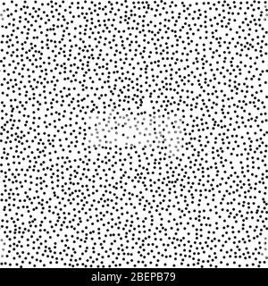 Motif points sans couture à faible densité de pointillisme. Demi-teinte monochrome abstraite. Il vous suffit de passer aux nuances et de profiter de l'EPS 10 Illustration de Vecteur