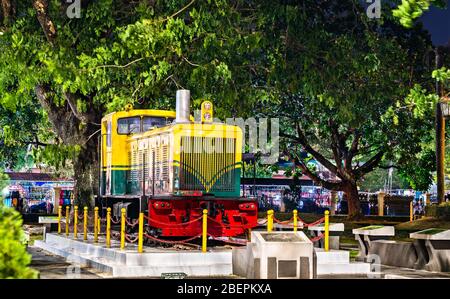Monument des locomotives diesel à Yogyakarta, Indonésie Banque D'Images