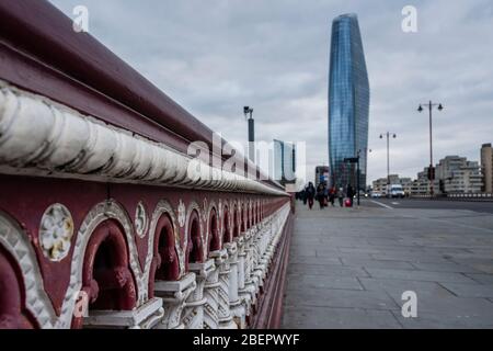 Un Blackfriars et 240 Blackfriars Road Building, Londres, Royaume-Uni Banque D'Images