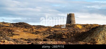 Mine de cuivre de Parys Mountain à Anglesey Banque D'Images