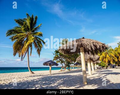 Playa Esmeralda, province de Holguin, Cuba Banque D'Images