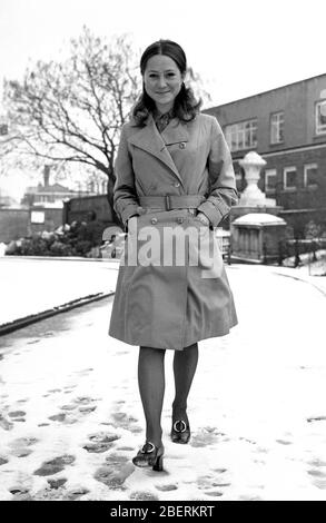 L'actrice Felicity Kendal 1970 a 23 ans Banque D'Images