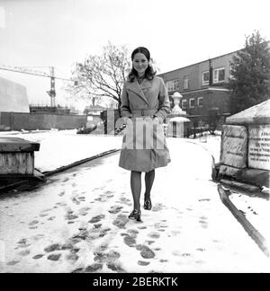 L'actrice Felicity Kendal 1970 a 23 ans Banque D'Images