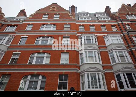 Immeubles d'appartements Kensington, Londres, Royaume-Uni Banque D'Images