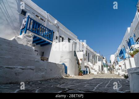 Château de Folegandros, Cyclades, Grèce Banque D'Images