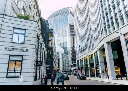 Quartier financier de Londres.London Business Modern district.UK Banque D'Images